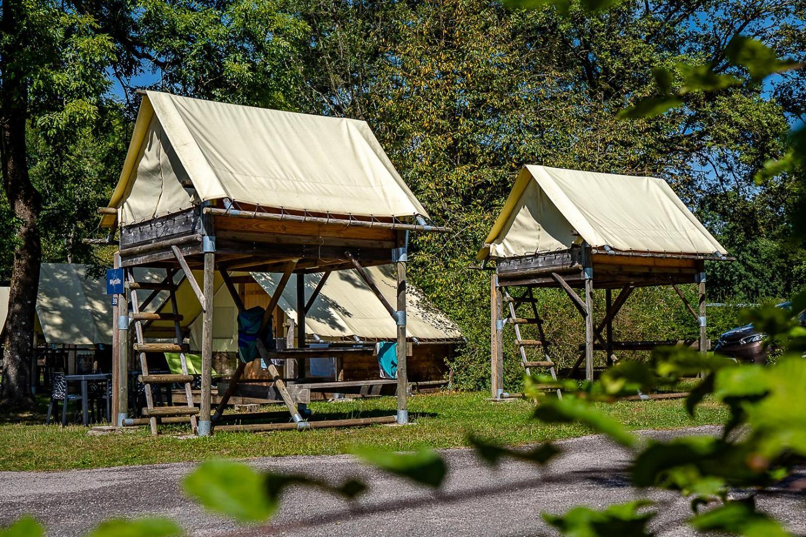 Camping Les Ballastieres - Vosges Du Sud Champagney Exterior photo