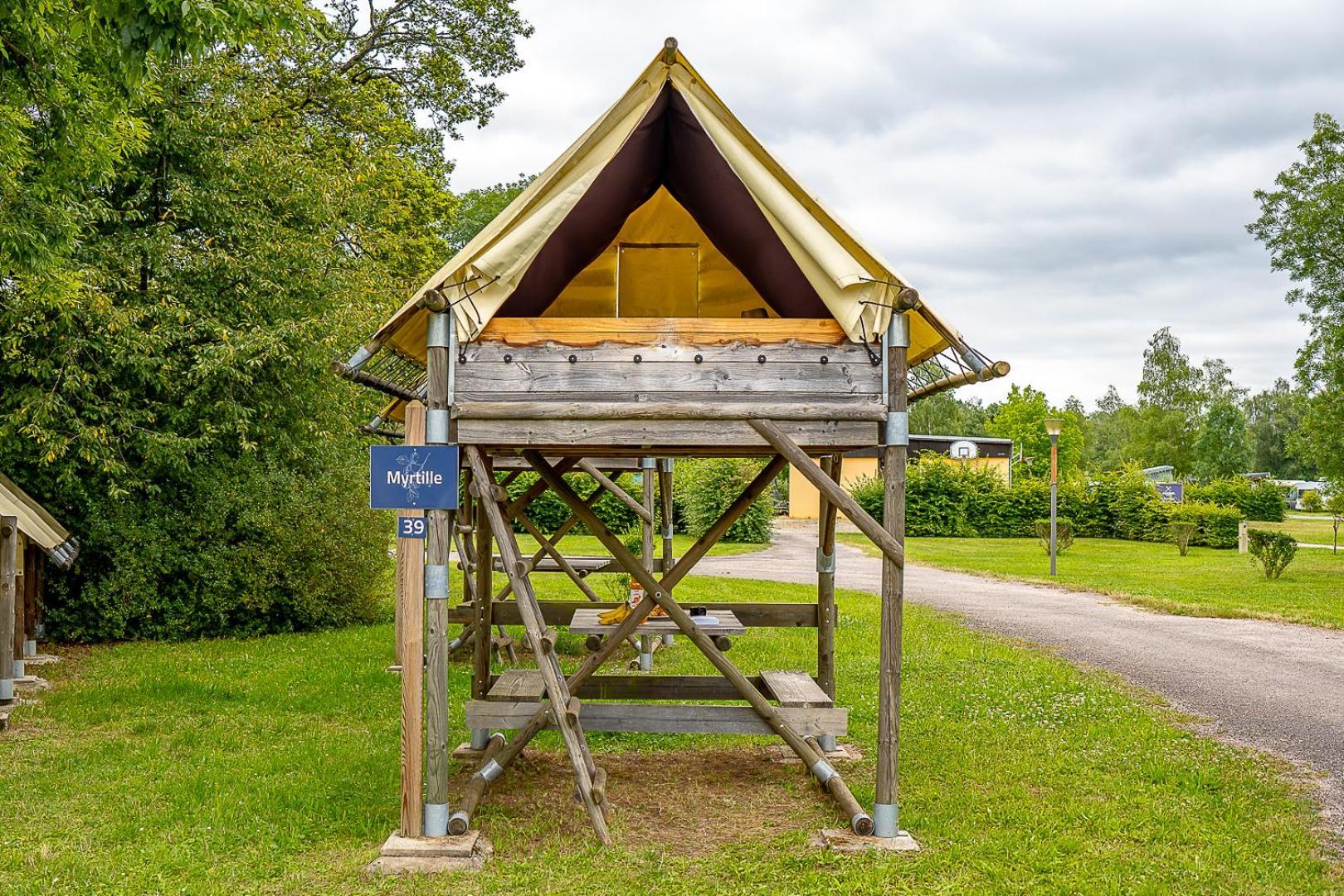 Camping Les Ballastieres - Vosges Du Sud Champagney Exterior photo